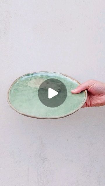 Spiros Rokanas on Instagram: "Used a round stone to give a hammered texture to the plate's surface. 🌟 Any questions about this technique? I'm here to answer! 😊🙌 Follow us for more tips.💙 #spiroceramics #plates #handbuilt #handmade #ceramics #greekceramics #greekdesigners🇬🇷" Handmade Ceramics Plates, Cerámica Ideas, Ceramics Ideas Pottery, Pottery Plates, Ceramic Plates, Hand Built, Ceramic Sculpture, Handmade Ceramics, Follow Us