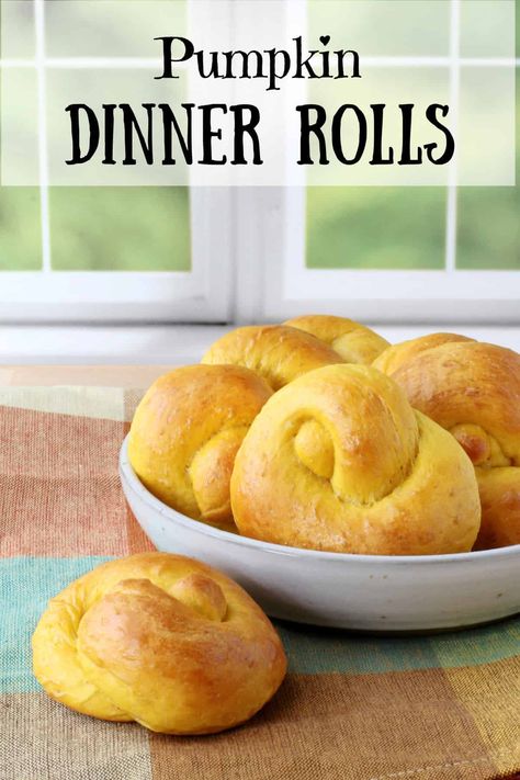 Pumpkin Dinner Rolls Pumpkin Yeast Rolls, Pumpkin Flatbread, Pumpkin Dinner Rolls Recipe, Dinner Rolls Recipe Easy, Pumpkin Drink Recipes, Pumpkin Dinner Rolls, Pumpkin Dinner, Pumpkin Rolls, Pumpkin Pasta Sauce