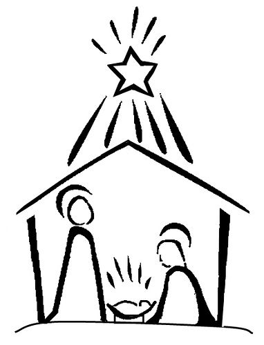 Christmas+Nativity+Clip+Art | Nativity Line Drawings Nativity Clipart, Simple Nativity, Nativity Christmas, Christmas Rock, Christmas Nativity Scene, Christmas Drawing, Christmas Ornament Crafts, Christmas Scene, Christmas Nativity