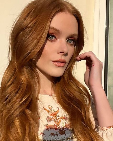 Abigail Cowen Source (@cowensource) • Instagram photos and videos Golden Ginger Hair Color, Strawberry Red Hair, Abbey Cowen, Abigail Cowen, Red Hair Inspiration, Redhead Makeup, Famous Actresses, Natural Red Hair, Ginger Hair Color