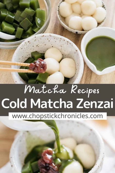 Azuki Bean Recipes Desserts, Azuki Recipe, Azuki Bean Recipes, Matcha Ideas, Asian Treats, Japanese Dessert Recipes, Matcha Recipes, Asian Dessert, Matcha Dessert