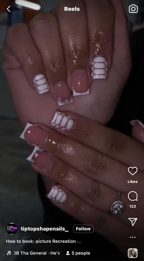 Rod Wave Nails, Wave Nails, Rod Wave, Acrylic Toes, Acrylic Toe Nails, Short Acrylic Nails Designs, Short Acrylic Nails, Nail Tutorials, Gel Manicure