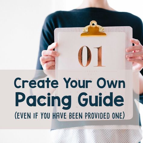 Create your own pacing guide to help make your year a success! A guide for getting to know your standards and creating a pace that meets your students' needs. Pacing Guide, Class Activities, Getting To Know You, Self Development, Create Your Own, Back To School, Kindergarten, Novelty Sign, Make It Yourself