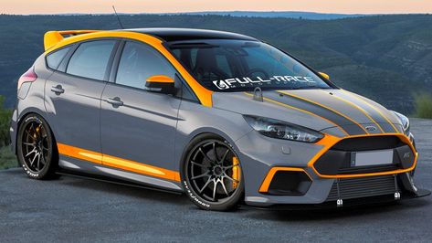 Ford Previews Six Modified Focus And Fiestas For SEMA | Carscoops Fusion Sport, Ford Rs, Ford Fiesta St, Ford Focus Rs, Volkswagen Scirocco, Focus Rs, Ford Focus St, Hot Hatch, Henry Ford