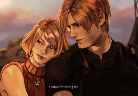 Resident Evil Leon X Claire Fanart, Ashley And Leon, Resident Evil 4 Ashley, Resident Evil Funny, Leon Scott, Resident Evil Collection, Resident Evil Game, Survival Horror Game, Resident Evil Leon