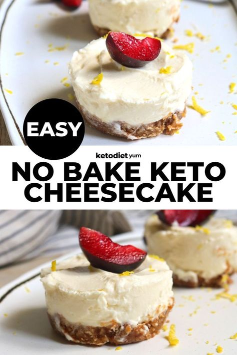 No Bake Keto Cheesecake, Best Keto Cheesecake Recipe, Keto Cheesecake Recipes, Keto Cheesecakes, Keto No Bake Cheesecake, Low Carb Low Fat Recipes, Low Carb Fruit, Low Carb Cheesecake, No Carb Recipes