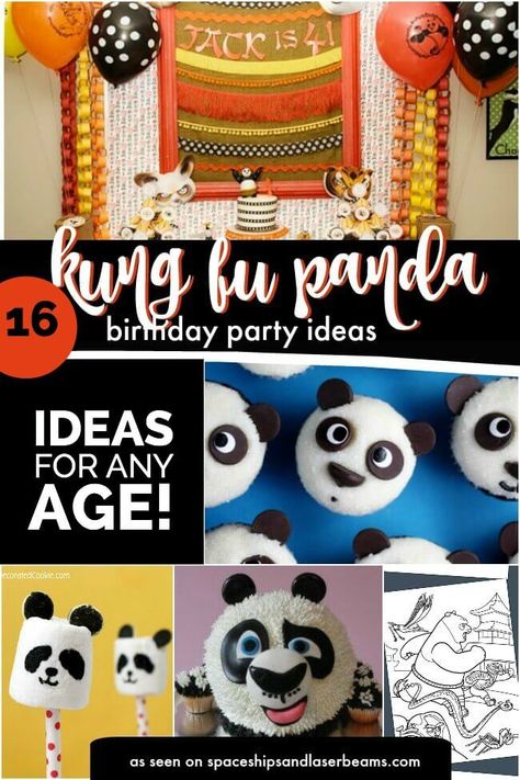 Panda Party Ideas, Kung Fu Panda Birthday Party, Panda Birthday Party Ideas, Kung Fu Panda Birthday, Panda Birthday Party Decorations, Kung Fu Panda Party, Panda Stuff, Panda Birthday Party, Easy Recipes For Breakfast