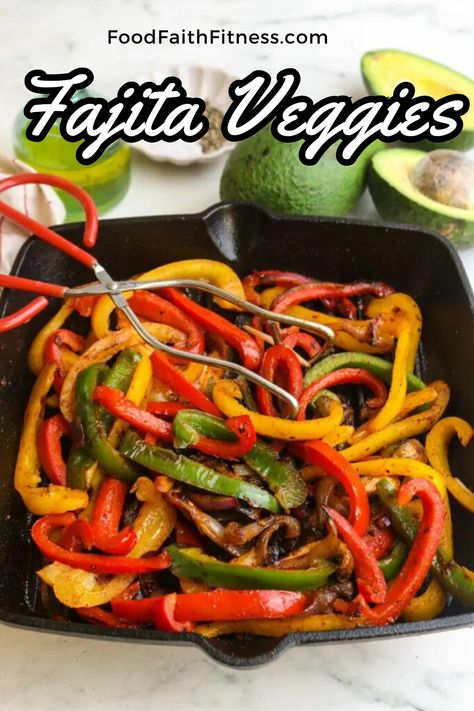 Learn How to Make Fajita Veggies! Discover the art of sizzling perfection with bell peppers, onions, and spices. Elevate your Tex-Mex feast with our step-by-step guide, and add a burst of flavor to your plate tonight. Sweet Potato Noodles, Side Dish Recipes Easy, Food Writing, Spice Recipes, Wrap Recipes, Healthy Side Dishes, Good Healthy Recipes, Fajitas, Side Dishes Easy