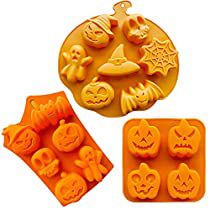 Check this out! Halloween Candy Molds, Pumpkin Baking, Halloween Torte, Pumpkin Mold, Halloween Cake Pops, Halloween Mold, Cake Pop Molds, Candy Molds Silicone, Chocolate Soap