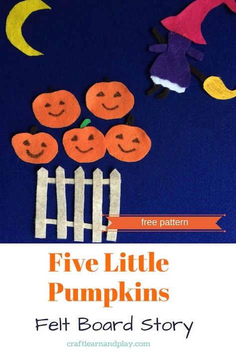 Make Halloween felt board story with this free pattern. Fun story for kids accompanied with interesting book. Have a great Halloween story time for kids. Click for free printable #Halloween #kids #feltboard #storytime #pumpkins Halloween Flannel Board Stories, Halloween Felt Stories, Pumpkin Felt Board, Diy Felt Board Stories, Felt Board Stories Templates Printables, Flannel Board Stories Printable, Fall Storytime, Halloween Stories For Kids, Felt Board Templates