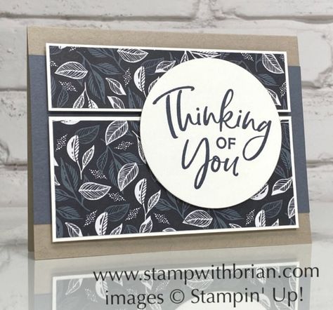 Stampin Up Masculine Thinking Of You Cards, Su Simply Elegant Dsp Cards, Simply Elegant Stampin Up Cards, Card Night, Fusion Card, Dsp Cards, Mary Fish, Stampin Pretty, Everyday Cards