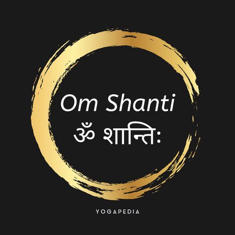 Om Shanti is a mantra, greeting and parting salutation used in meditation, yoga practice and Indian religions. The #mantra, om shanti, calls forth the cosmic peace. Om Shanti Tattoo, Shanti Tattoo, Om Shanti Quotes, Yoga Words, Kundalini Meditation, Buddhist Mantra, Om Mantra, Friend Poems, Sanskrit Quotes