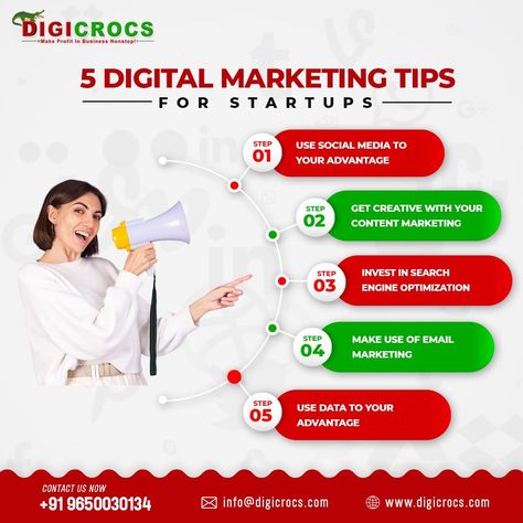 Ready to supercharge your startup's growth? 🚀 Join the Digicrocs family and watch your business thrive in the digital world. 📈 Let's make your startup success story together! 💼💡 Contact us: +91-9650030134 Visit our site: www.digicrocs.com #Digicrocs #digitalsolution #digitalagency #websitedesign #digitalmarketing #marketingdigital #instagramgrowth #onlinebussines #digitalstrategies #socialmedia #contentmarketing #entrepreneur Startup Growth, Instagram Growth, Digital Marketing Services, Business Goals, Business Growth, Success Stories, Content Marketing, Marketing Tips, Start Up