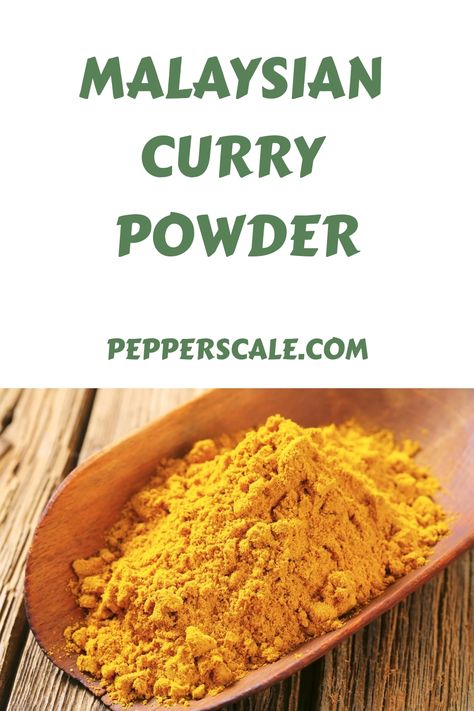 Malaysian Curry Powder Malay Dishes, Curried Carrot Soup, Malaysian Curry, Jamaican Curry Powder, Podi Recipe, Curry Seasoning, Curry Ketchup, Thai Spices, Jamaican Curry