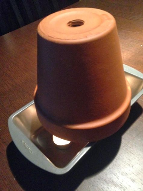 How To, How Hard, and How Much: Homemade Flower Pot Heater Diy Candle Heater, Terra Cotta Heater, Flower Pot Heater, Homemade Heater, Candle Heater, Diy Heater, Survival Items, Emergency Preparedness Kit, Survival Skills Life Hacks