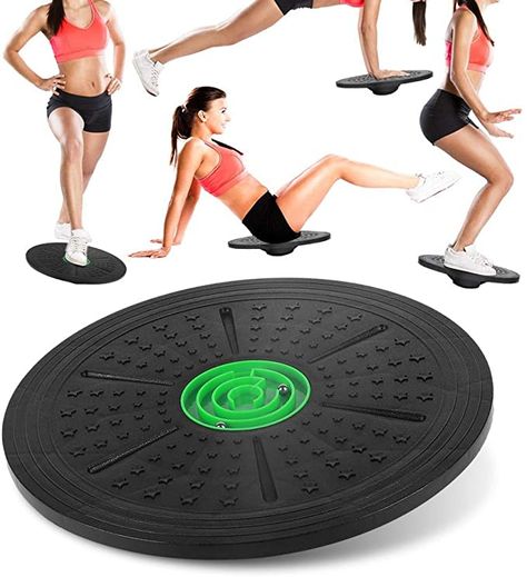 Amazon.com : Zer one Twist Board, Wobble Balance Board Yoga Balance Board Fitness Balance Disc Balance Board with No-Skid Surface,36 cm : Sports & Outdoors Yoga Balance, Round Plates, Sensory Integration, Balance Board, Kids Sensory, Yoga Training, Best Yoga, Fitness Trainer, No Equipment Workout