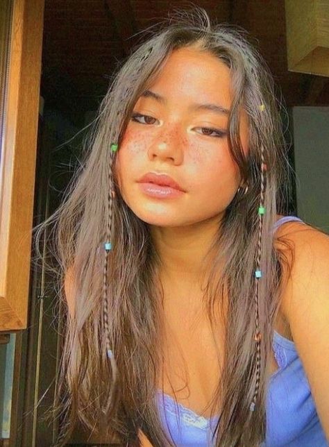 Indie Hairstyles, Indie Hairstyle, Hairstyles List, Indie Hair, Peinados Fáciles Para Cabello Corto, Hair Stylies, Hair Inspo Color, Aesthetic Hair, Big Hair