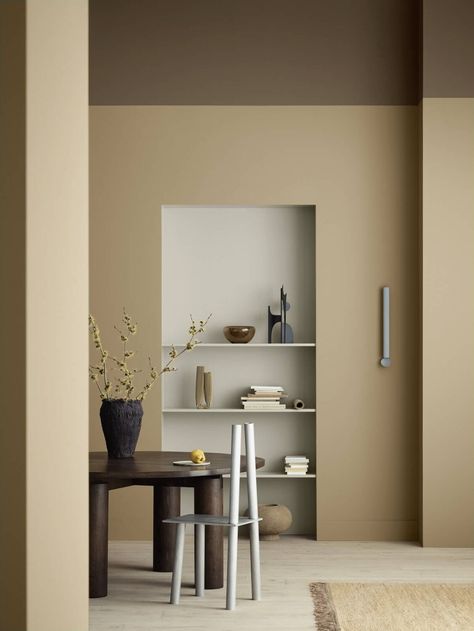 Jotun Paint, Jotun Lady, Rock Sugar, Color Forecasting, Wall Niche, Comfort Gray, Wall Paint Colors, Colour Design, Living Room Colors