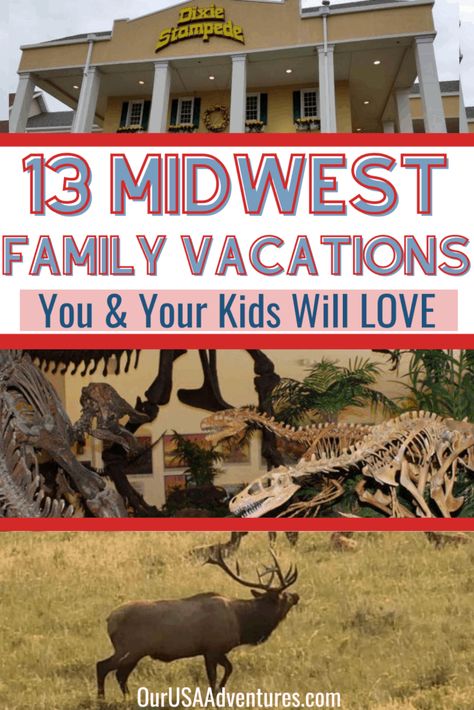 Cheap Midwest Vacations, Best Midwest Family Vacations, Midwest Family Vacations Kids, Midwest Vacations With Kids, Midwest Family Vacations, Best Vacations With Kids, Midwest Getaways, Midwest Weekend Getaways, Toddler Vacation