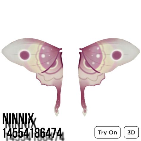 Roblox Fairy Wings Code, Roblox Wings Codes, Jennie Kim Queen Crown, Roblox Accessories, Roblox Items, Roblox Ids, Brookhaven Codes, Roblox Image Ids, Moth Wings