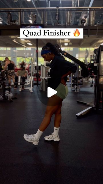 Me🦋+ Fit Inspo🤸🏾‍♀️ on Instagram: "Quad finisher 🔥🔥🔥- this a great burnout after heavy lighting ! I did this after my quad focused leg day! ☺️

 [3 x 20]

1. Squat into forward lunge (alternate legs)
2. Split squat jumps 
3. Squat Jumps 

Follow me @therealjonee for more workouts + fit inspo ☺️✨

#gymgirl#quads#quadworkout#legday#burnout#legs#legworkout#legday#fitinspiration#jump#stronglegs#gymmotivation#fitgirls#gymreels#fit#workouts#gymtips#gymlife#fitnesstips" Quad Focused Leg Day, Burnout Workout, Squat Jumps, Split Squat, Workout Fits, Jump Squats, Leg Day, Legs Day, Fit Inspo