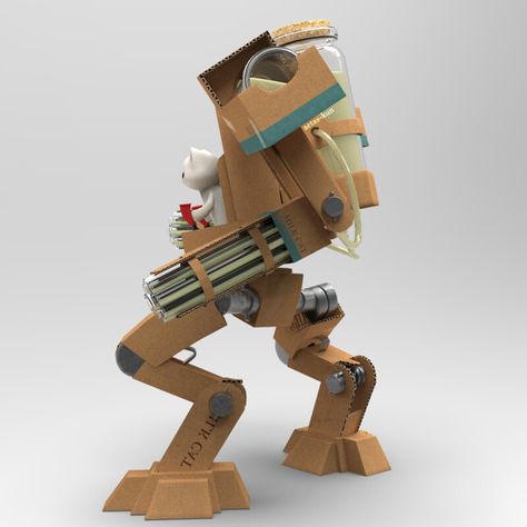 ArtStation - Milkcat Minecraft Car, Cardboard Robot, Strawberry And Chocolate, Lego Machines, Cardboard Model, Cardboard Toys, Latest Tech Gadgets, Cardboard Sculpture, Lego Mecha