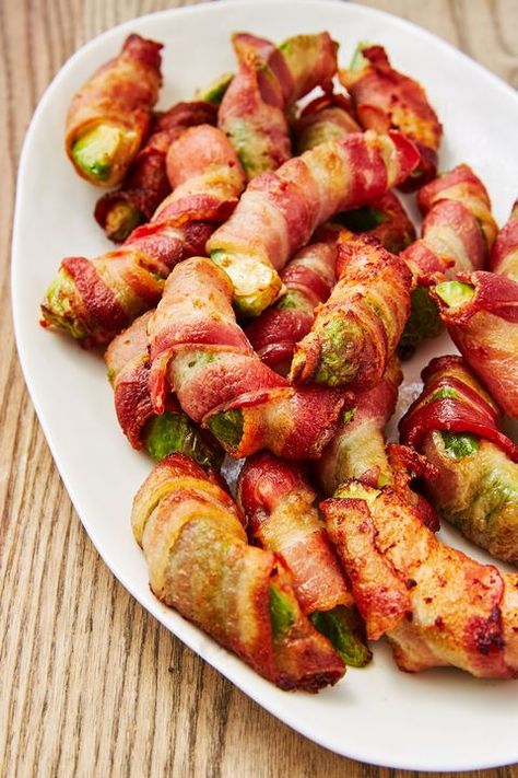 Fried Avocado, Bacon Wrapped Avocado, Bacon Wrapped, Air Fryer Recipes, Air Fryer, Healthy Snacks, Bacon, Avocado, Snacks