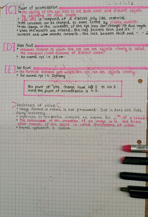 Page:2 Human Eye Notes. Follow for more. Structure Of Eye Notes, Human Eye Notes, Eye Notes, Optician Training, Med School Study, Eye Structure, Book Cover Page Design, Notes Life, Eye Study