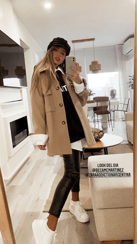 Outfit Invierno 2020 Casual, Camel Shacket Outfit, Shacket Outfits, Shacket Outfit Women, Shacket Outfit, Simple Winter Outfits, Best Winter Outfits, Elegante Casual, Europe Fashion