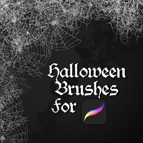 Spooky Procreate Brushes for Halloween - 100+ Halloween brushes for Procreate. Perfect for creating spooky, scary, and creepy illustrations. #procreate #halloween . #Halloween_Procreate #Brush_Set_Procreate #Brush_Procreate #Brushes_Procreate Halloween Procreate, Illustrations Procreate, Brush Set Procreate, Procreate Brushes Download, Brush Procreate, Hair Brush Set, Free Procreate, Brushes Procreate, Brushes For Procreate