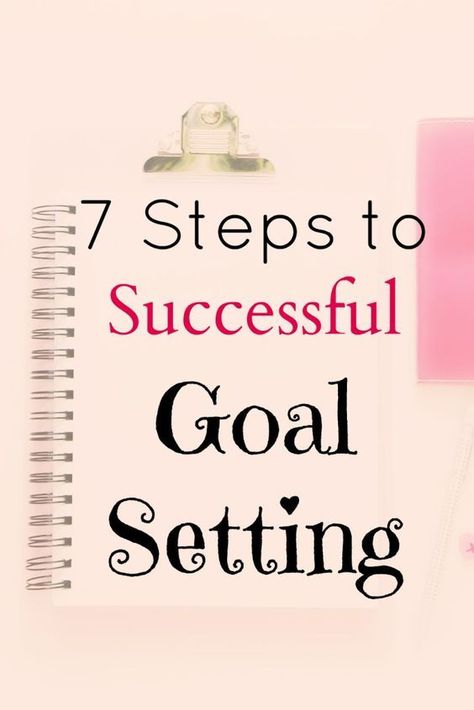 7 steps to successful goal setting. Goal Setting Vision Board, Business Goal Setting, Set Goals Quotes, Goal Setting Activities, Personal Goal Setting, How To Believe, Smart Goal Setting, Goal Setting Template, Life Planning