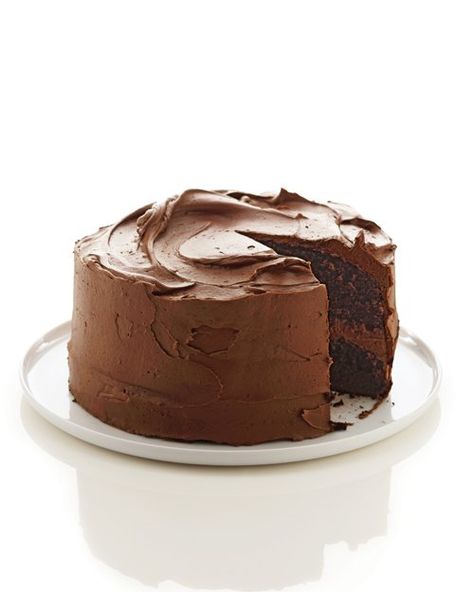 One-Bowl Chocolate Cake from marthastewart.com One Bowl Chocolate Cake Recipe, One Bowl Chocolate Cake, Martha Stewart Recipes, Easy Chocolate Cake, Slow Cooker Desserts, Chocolate Layer Cake, Chocolate Cream Cheese, Monkey Bread, Cake Frosting