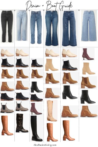 Long Wide Leg Jeans, Jeans Outfit Fall Casual, Jeans With Ankle Boots, Wearing Ankle Boots, Jeans Boots Outfit, Cropped Jeans Outfit, Outfit Repeater, Chelsea Boots Outfit, Straight Leg Jeans Outfits