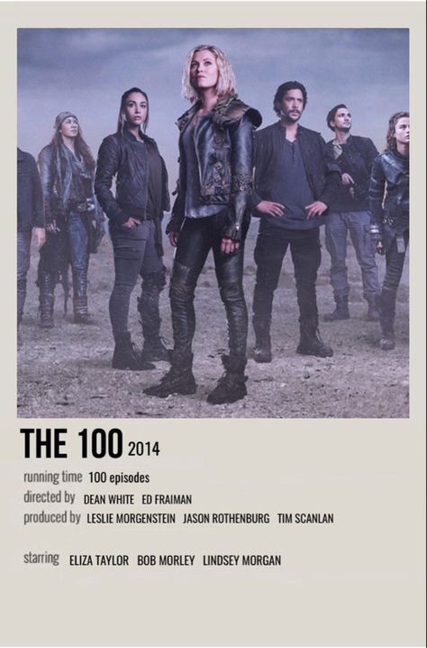 The 100 Minimalist Poster, The 100 Movie Poster, The 100 Poster, Polaroid Movie Poster, Alt Posters, Minimalist Polaroid Poster, Indie Movie Posters, Polaroid Posters, Iconic Movie Posters