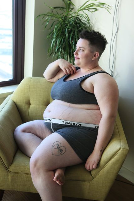 Lesbian Fashion Chronicles: How To Find Butch Plus Size Clothing Gender Fluid Fashion Plus Size, Fat Butch Fashion, Butch Lesbian Haircut, Butch Fashion Plus Size, Plus Size Masc Lesbian Fashion, Plus Size Lesbian Fashion, Plus Size Nonbinary Fashion, Lesbian Fashion Tomboy, Butch Aesthetic