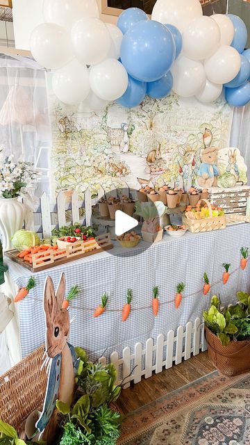 Emily Schmidt Riddle | KY Decorator + Cozy Vintage Home Inspo on Instagram: "🐰🥕come inside our PETER RABBIT STORY HOUR🥕🐰This theme was such a dream- we had so much fun with all the vintage decor and garden details! What is your favorite part?! Join us tomorrow for our last story hour of March (we’ll be on spring break through April 15th) 📚! { decor, snacks, + balloons by @elevatedballoonsanddesignco } . 📚Join us Wednesdays at 10AM for our free, sweet story hour with the most over the top themes!  📚Full schedule on my website and saved on my highlights!  📚 located at my shop @theamsden in downtown Versailles KY! 📚story hour is free but we do accept donations for @dollyparton ‘s imagination library!  . . . #peterrabbittheme #peterrabbitparty  #storyhour #storytime #childrensbooks #c Cozy Vintage Home, Versailles Ky, Imagination Library, Peter Rabbit Story, Confetti Theme, Peter Rabbit Birthday, Peter Rabbit Party, Sweet Stories, Home Inspo