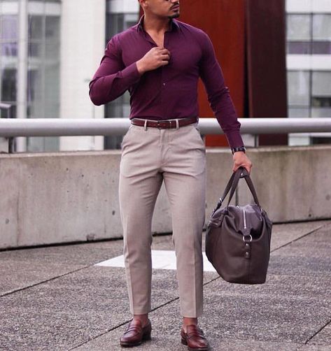 Burgundy Dress Shirt Men Outfit, Maroon Formal Outfit Men, Maroon Shirt Outfit Men Formal, Maroon Shirt Outfit Men, Burgundy Shirt Outfit Men, Formals For Men Classy, Men Formal Outfit Classy, Maroon Shirt Outfit, Men Formal Outfit