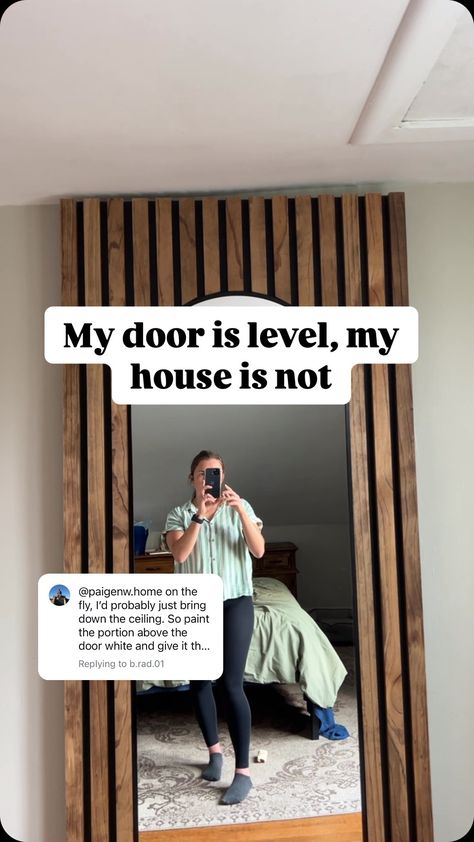 paige | home DIY | We made our closet into a hidden room using this sliding door idea! I absolutely love how it came out! It gives us a door that doesn’t take… | Instagram How To Cover Unused Door, How To Cover A Door In A Room, Hidden Room, Hidden Rooms, Bedroom Doors, Sliding Door, Bedroom Apartment, Sliding Doors, Home Diy