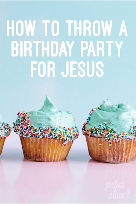 Christian Christmas Party Ideas For Kids, Christian Christmas Party Themes, Jesus Birthday Party Ideas, Birthday Party For Jesus Ideas, Jesus Birthday Party Ideas For Kids, Kids Christian Christmas Party Games, Birthday Party For Jesus, Happy Birthday Jesus Party Ideas, Happy Birthday Jesus Party Games