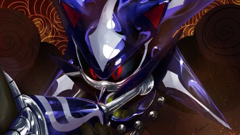 Neo Metal Sonic, Metal Sonic, Sonic Heroes, Sonic Franchise, Sonic Fan Art, Sonic Art, Shadow The Hedgehog, Video Game Art, Computer Wallpaper