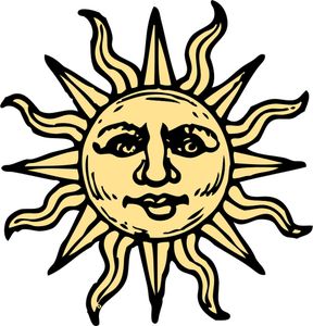 Dark Cartoon, Old Illustration, Sun Drawing, Cartoon Sun, Face Sketch, Metal Art Prints, Colorful Drawings, Christmas Photo Cards, Graphic Image