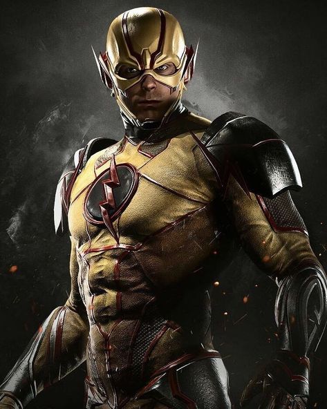 The Flash or Reverse Flash?_Follow @Evil.Daily2 For More __Turn On Post Notifications Tag Your Friends Share our posts in Groups....evil.daily2 is sharing instagram posts and you can see pictures video posts and on this media post page. Reverse Flash, Injustice 2, A Man, Flash, Yellow, Black