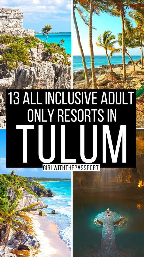 13 Best All Inclusive Resorts in Tulum for Adults Only in 2023 Tulum Honeymoon, Mexico Beach Resorts, Tulum Beach Hotels, Tulum Mexico Hotel, Tulum Mexico Resorts, Tulum Mexico Beach, Tulum Resorts, Tulum Vacation, Tulum Travel Guide