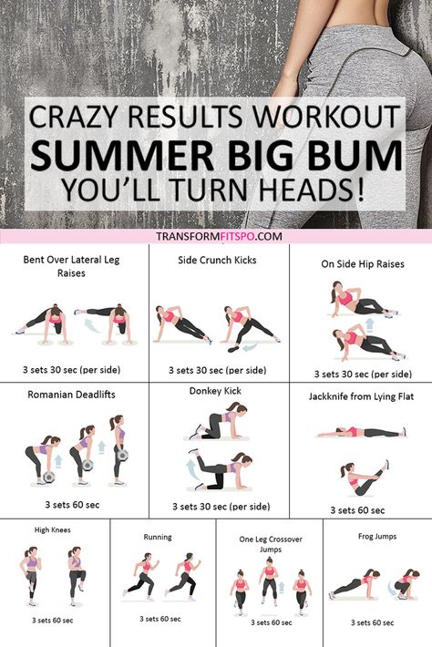 Bigger Bum Workout, Before And After Transformation, Big Bum, Bum Workout, Insanity Workout, Sup Yoga, Best Cardio Workout, Best Cardio, Yoga Exercises