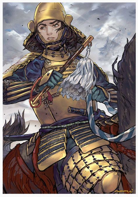 Tokugawa Ieyasu, Warring States Period, Samurai Art, Samurai Warrior, Japanese Aesthetic, Armor Concept, Japan Art, Character Portraits, Japanese Art