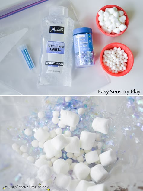 January Preschool, Playgroup Ideas, Winter Activities For Toddlers, Winter Sensory, Winter Lesson Plan, Sensory Bag, Sensory Bags, Baby Sensory Play, Sensory Activities Toddlers