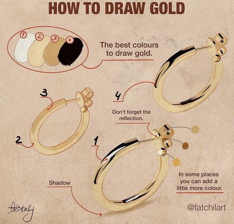 Procreate Ipad Art, Procreate Tutorial, Jewelry Design Drawing, Jewelry Illustration, Jewelry Drawing, Jewellery Sketches, Ipad Art, Digital Painting Tutorials, Poses References