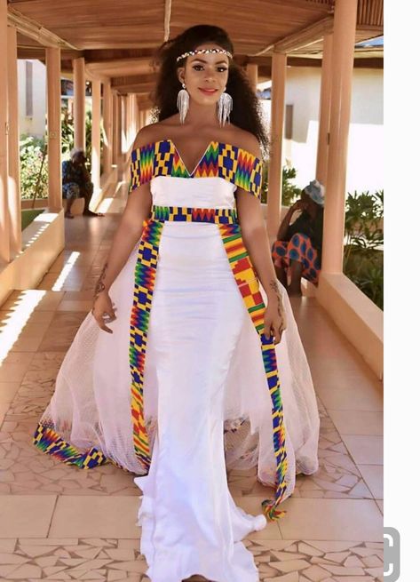 9327969053c0068dd9e07c529866b94ddesc39333426ri Dashiki Prom Dress, African Print Wedding Dress, African Traditional Wedding Dress, African Party Dresses, African Wedding Attire, Kente Dress, African Prom Dresses, African Traditional Wedding, Dazzling Dress