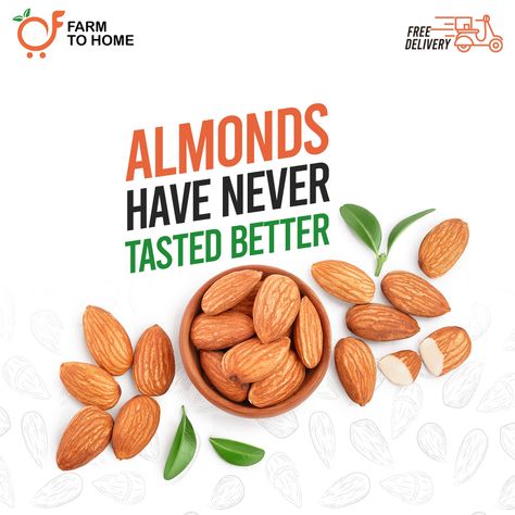 Almonds Have Never Tasted Batter Social Media Creative post design Almond Creative Ads, Social Media Creative Post, Creative Post Design, Cashews Benefits, Social Media Ads Design, App Social Media, Social Media Creative, App Social, Foods Ideas