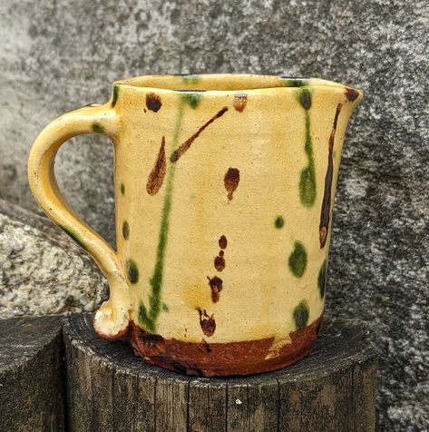 Lovely small jug by Andrew Marshall, Lelant Pottery near St Ives in Cornwall. Andrew is the first son of Bill Marshall a former Leach potter St Ives. The jug dates from 1981. Marshall Pottery, Pottery Makers, Pottery Jug, St Ives, Studio Pottery, Cornwall, Dates, The First